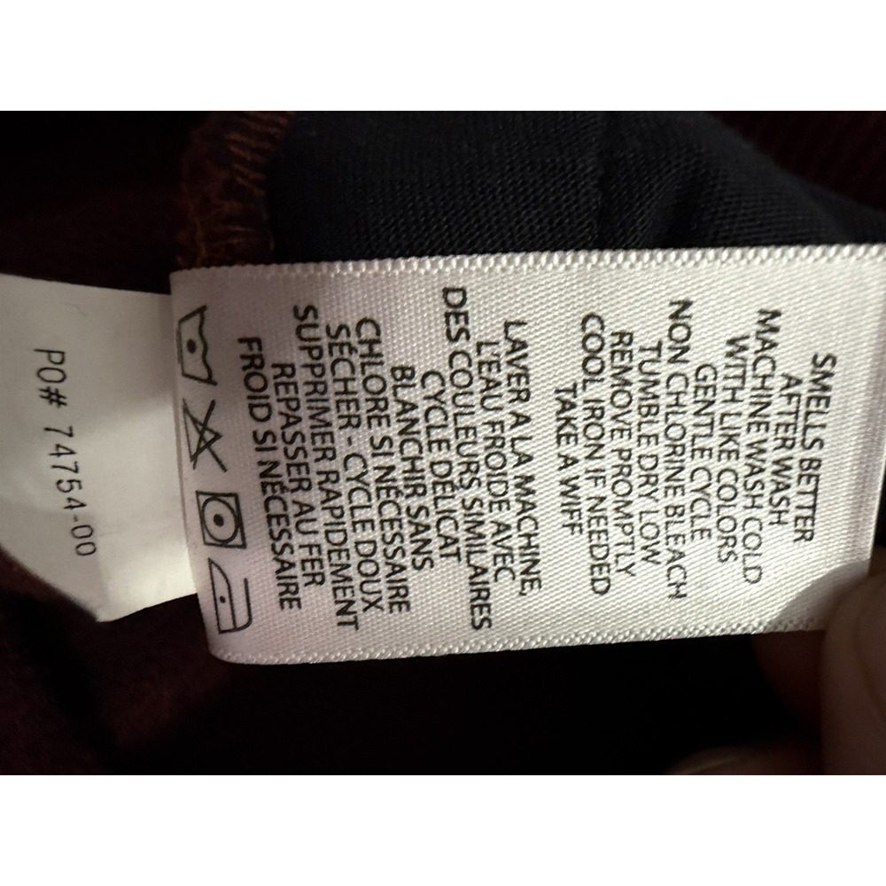 Men's Travis Mathew Sweater 1/4 Button Up Pullover Burgundy Size: 2XL - Picture 11 of 12
